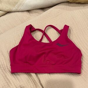 Saucony cross back bra